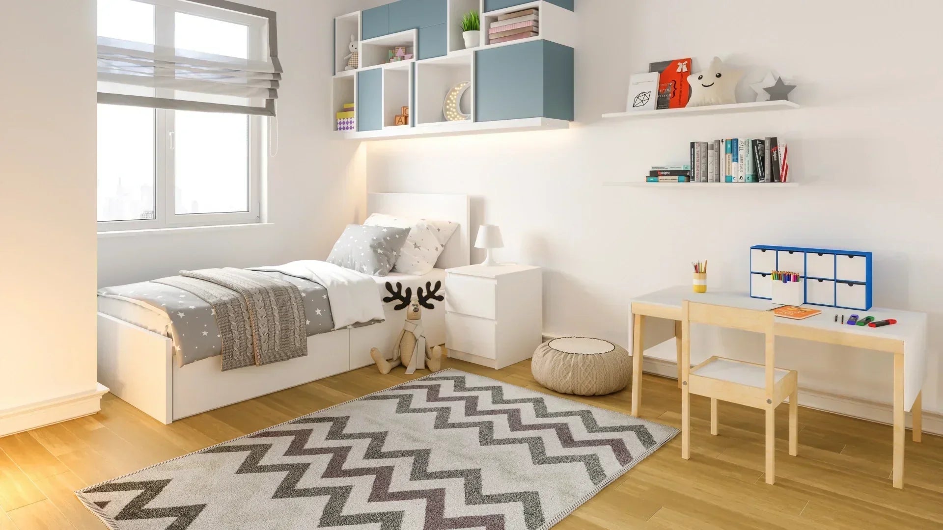 Si të organizosh dhomën e fëmijës për mësim efektiv?