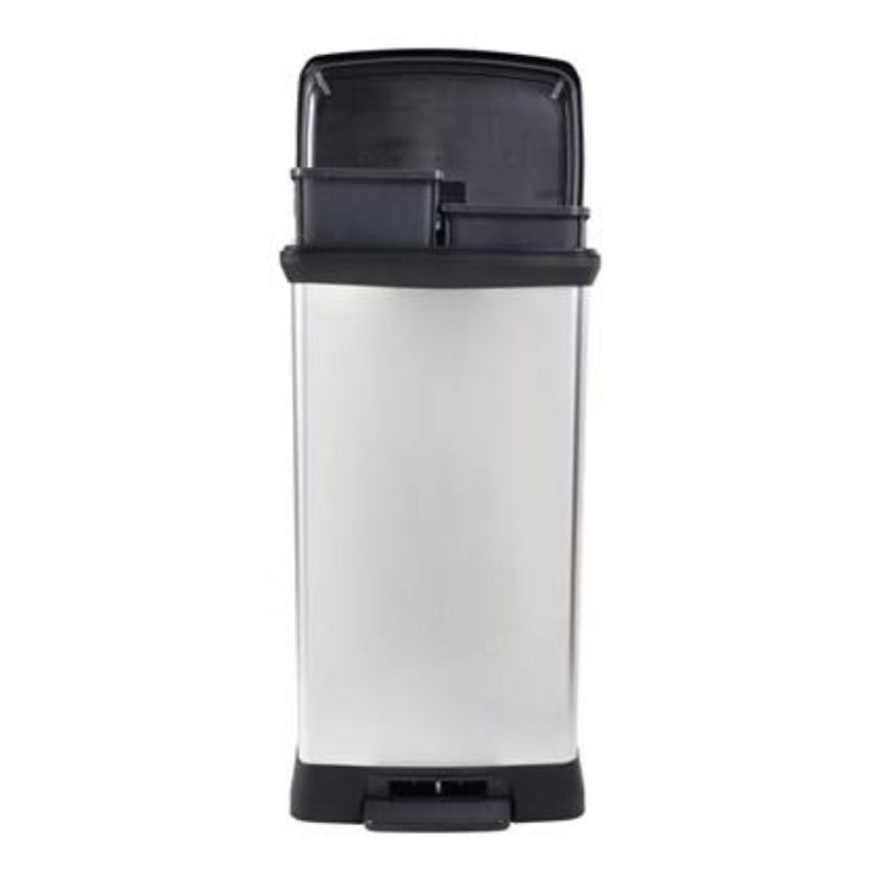 Kosh mbeturinash metalik DUO 23+23L