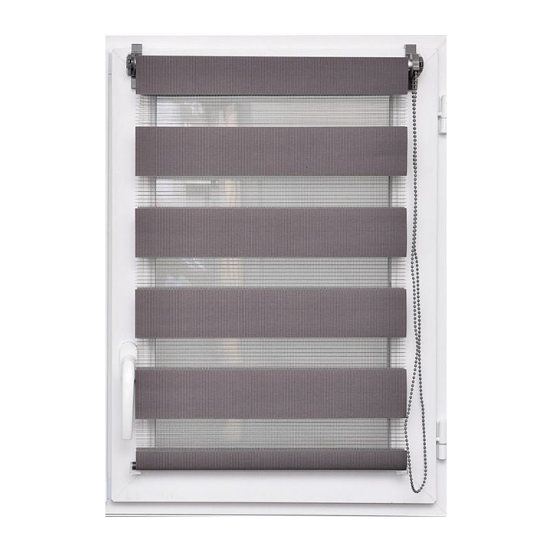 Grilë për ditën dhe natën,150x180cm,Gri e errët