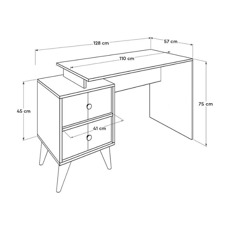 Tavolinë studimi RAINBOW