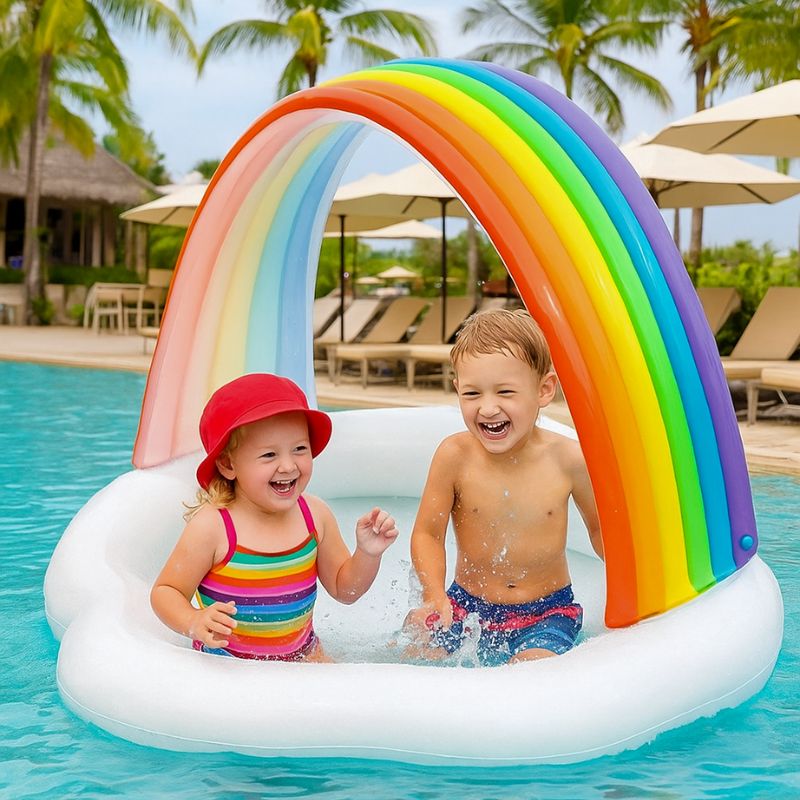 Pishinë rrethore RAINBOW