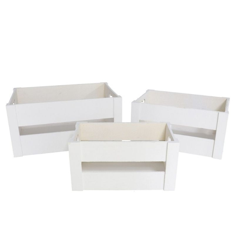 Set kuti organizuese WOODEN, 3 copë