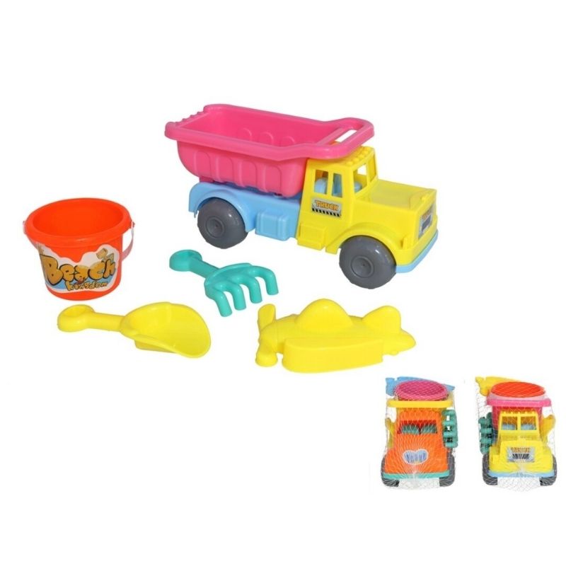 Set lodra plazhi për fëmijë, 5 copë