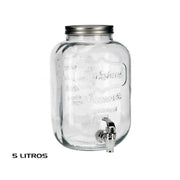 Dispenser me rubinet, 5 L