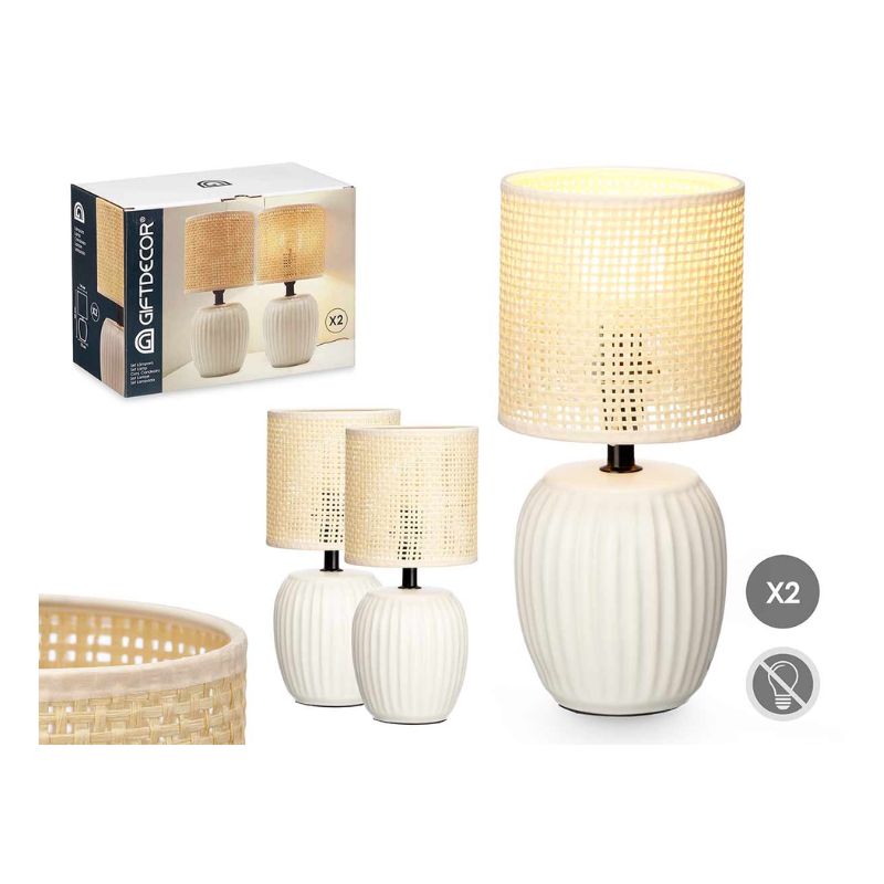 Set ndriçues WHITE, 2 copë