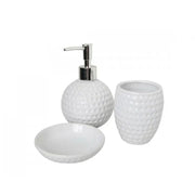 Set mbajtëse sapuni 3 copë WHITE