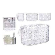 Organizues transparent me mbështetje në mur SMALL