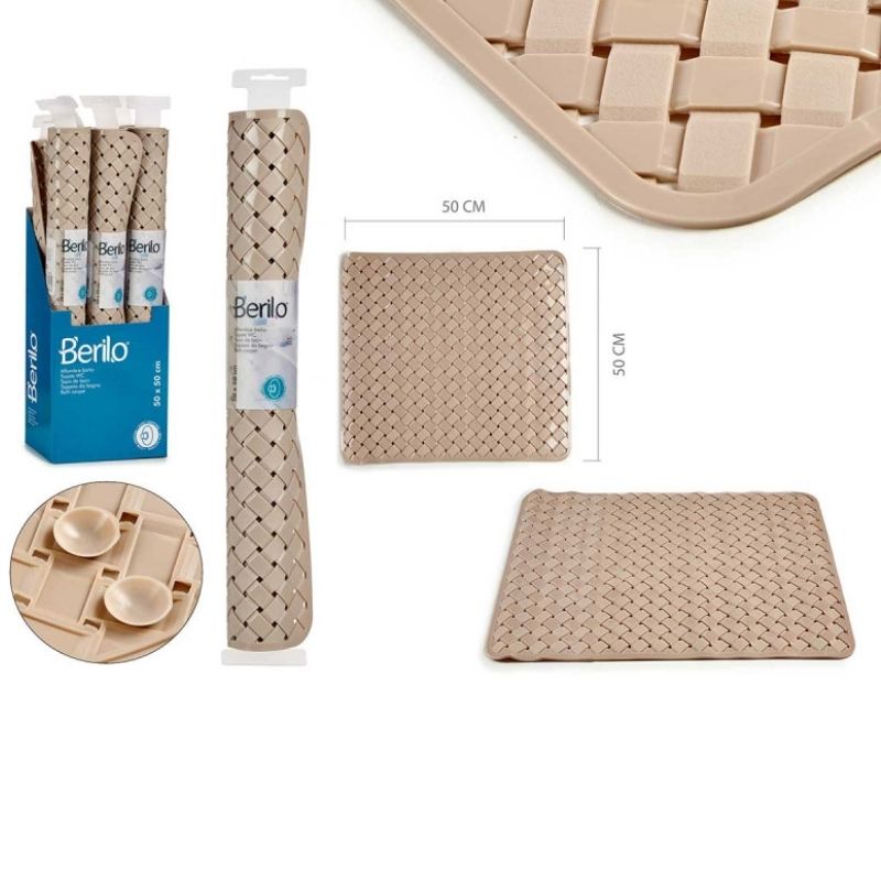 Tapet antirrëshqitës bezhë 50x50 cm