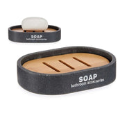 Mbajtëse sapuni BLACK BAMBOO