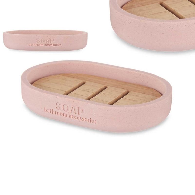 Mbajtëse sapuni PINK BAMBOO
