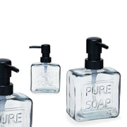 Mbajtëse sapuni të lëngshëm TRANSPARENT 250 ml