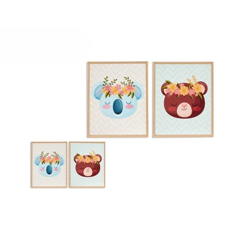 Pikturë muri me dizenjo kafshësh