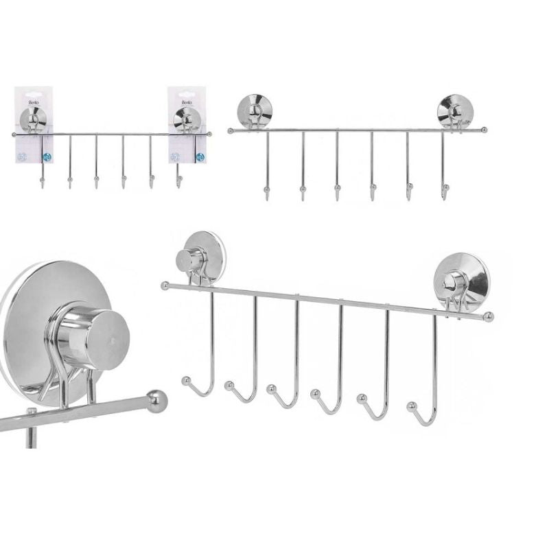 Varëse metali me 6 ndarje çeliku