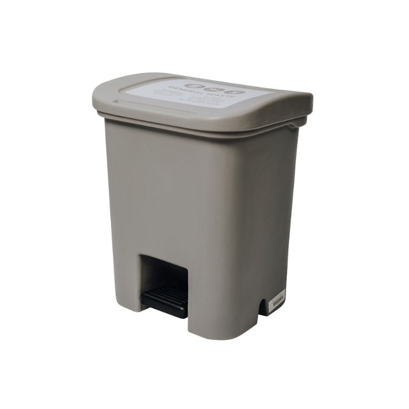 Kosh mbeturinash me pedalinë GREY