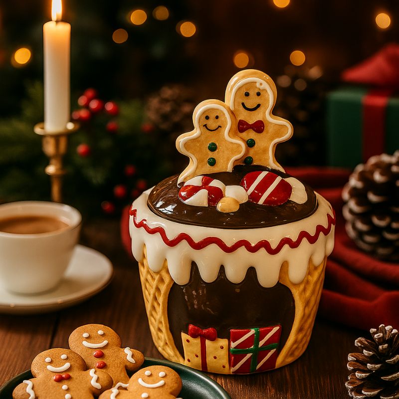 Kavanoz Christmas për biskota