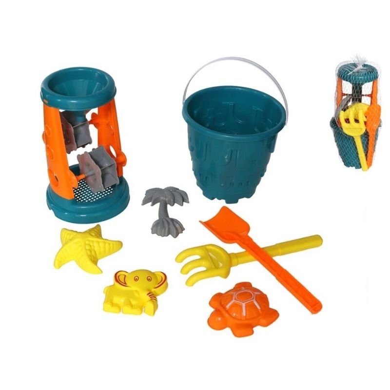 Set lodra plazhi për fëmijë, 8 copë