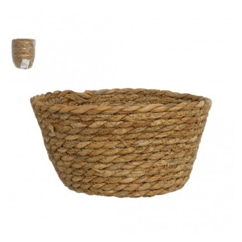 Shportë me doreza 21x12cm Natural