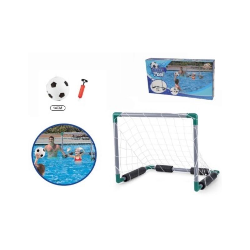 Set fushë futbolli për pishinë