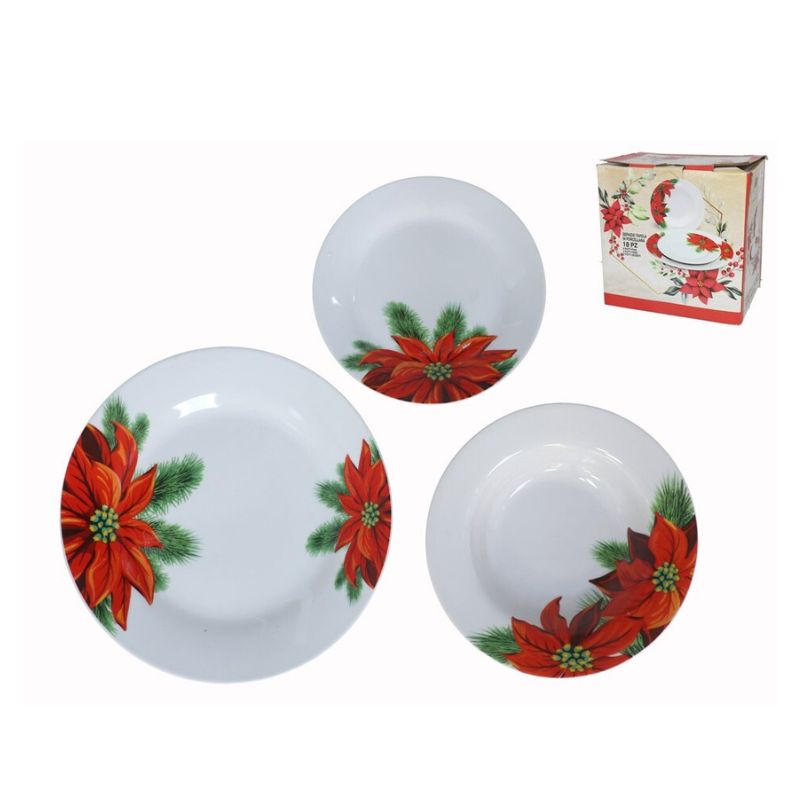 Set 18 pjata dekorative Krishtlindjesh