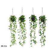 Vazo me gjethe të varura