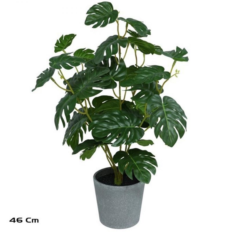 Bimë artificiale MONSTERA në vazo