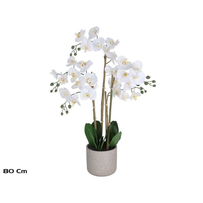 Vazo me lule artificiale ORCHIDS