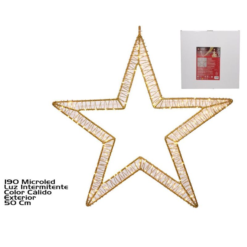 Dekorues Siluhete Ylli ,190 mikroleds