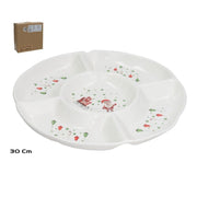 Tas qeramike I bardhë dekorativ , 30 cm