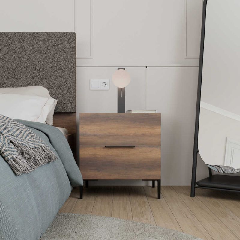 Komodinë ORYANA, Walnut