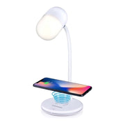 Abazhur tavoline LED 3 në 1, i bardhë