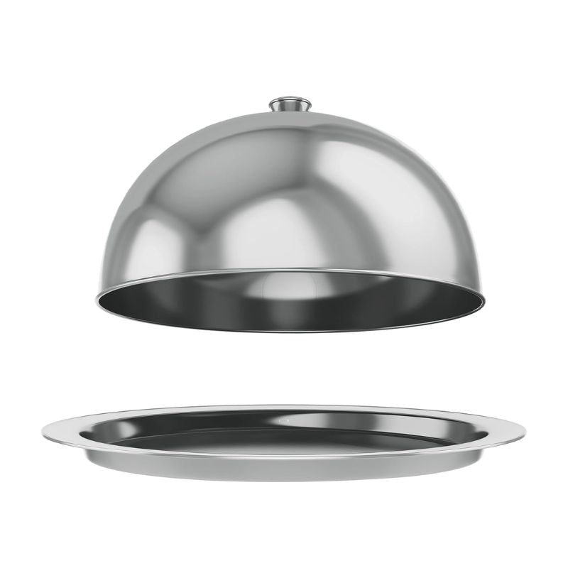 Pjatë me kupolë për servirje