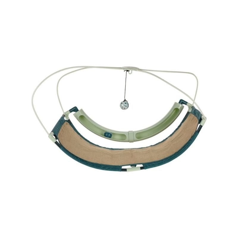 Lodër zbavitëse për mace, prej druri