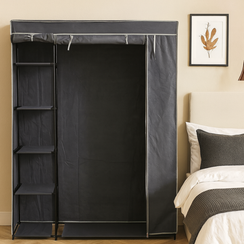 Garderobë gri e errët