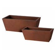 Set vazo metalike drejtkëndore