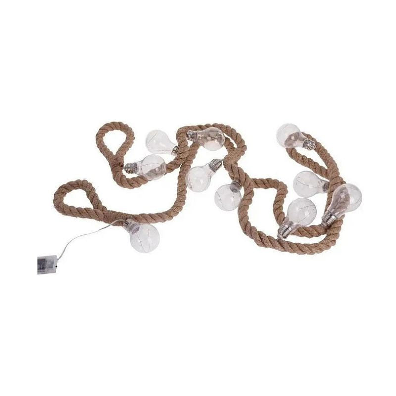 Ndriçues dekorativ me litar, 10 drita