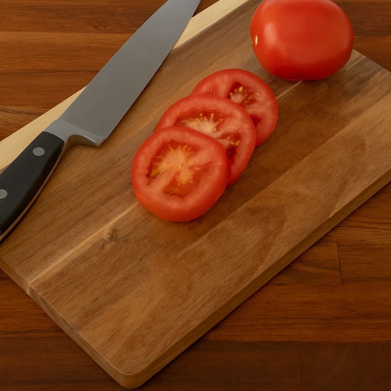 Dërrasë prerje me dru Acacia