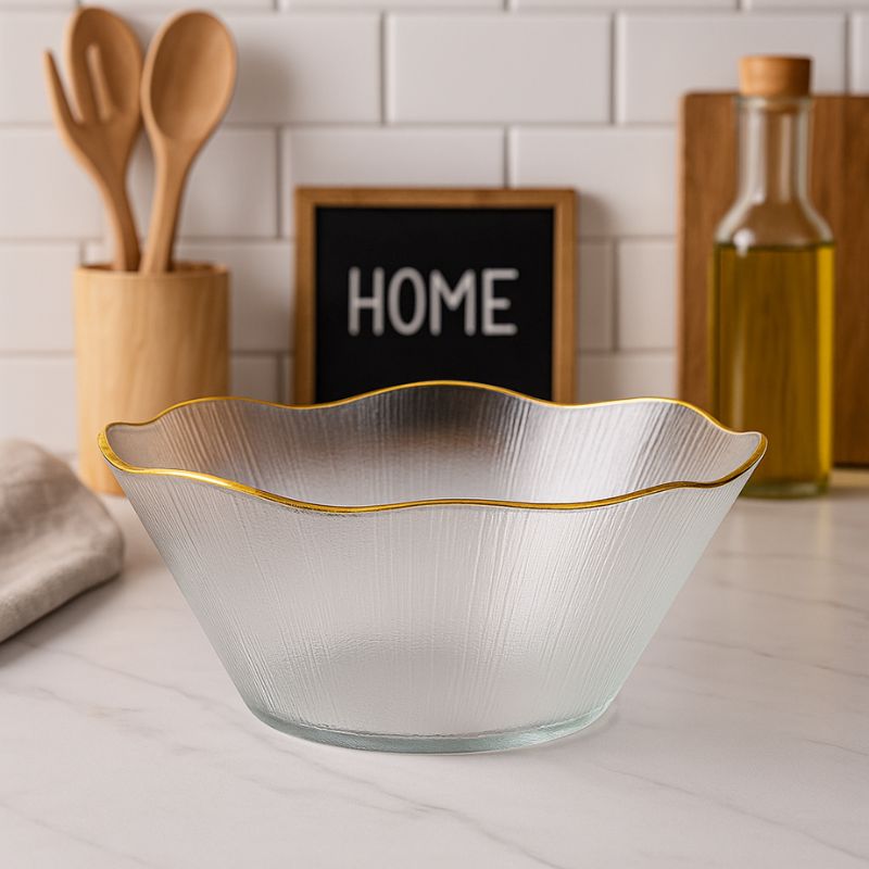 Tas qelqi me detaje gold, 28 cm