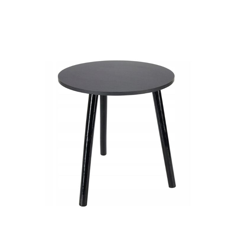 Tavolinë anësore e zezë