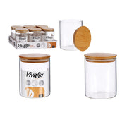 Kavanoz qelqi me kapak Bamboo 870 ml