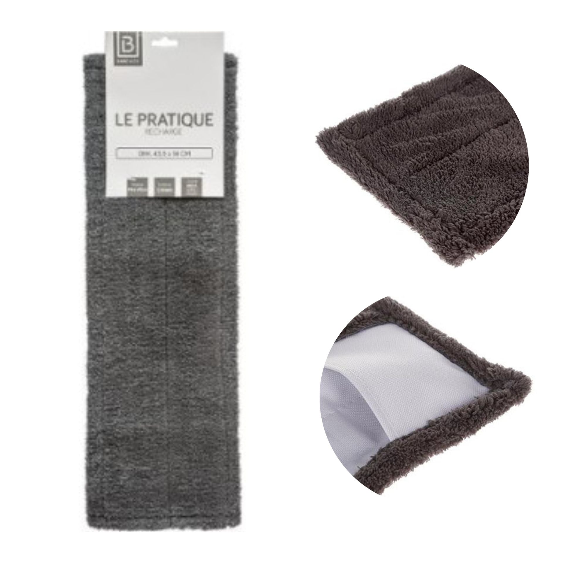 Mop për pastrimin e dyshemeve, mikrofibër