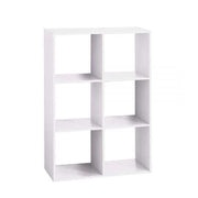 Biblioteke me 6 pjese MIX WHITE