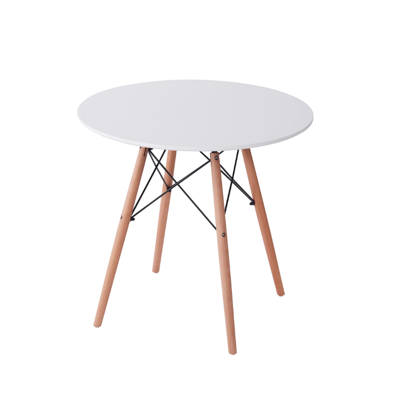 Tavolinë ngrënie SIA, White D80