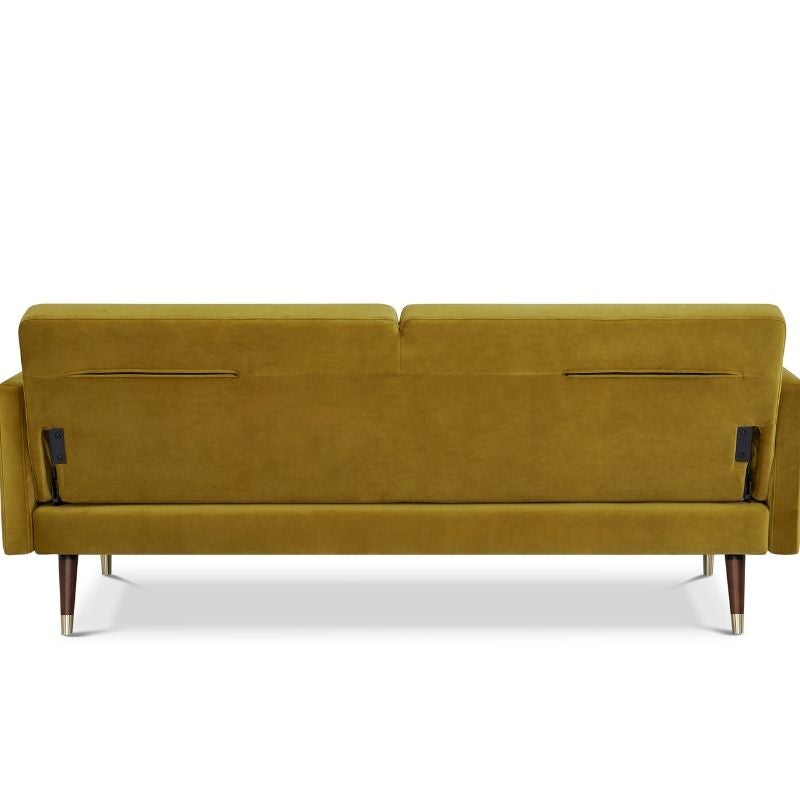 Sofa Bed dy-vendësh JULIET Green Velvet