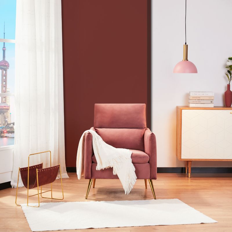 Poltron me krahë ROSE Velvet