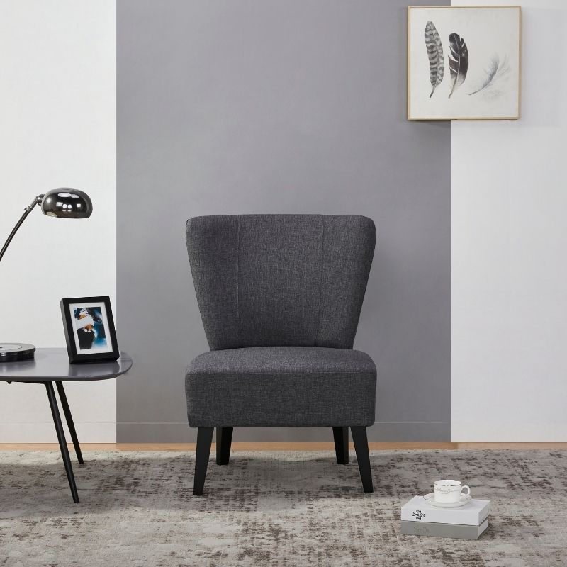 Poltron pa krahë LEVI Dark Grey