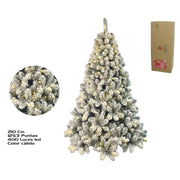 Pemë Krishtlindjesh me borë, 210 cm