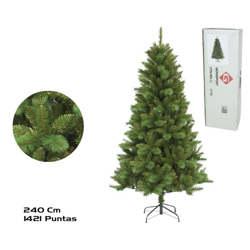 Pemë Krishtlindjesh GREEN 240 CM