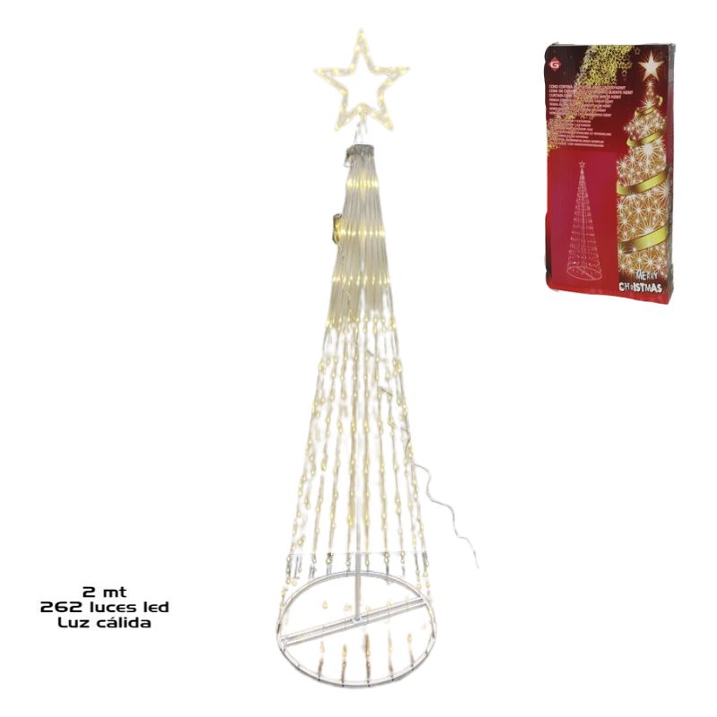 Pemë ndriçuese dekorative , 262 leds