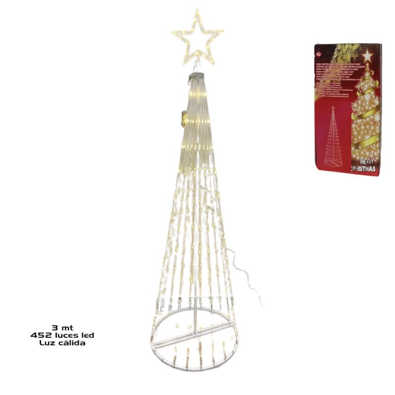 Pemë dekorative e palosshme , 240leds