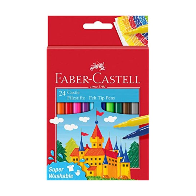 Ngjyra uji Faber Castell 24 pcs